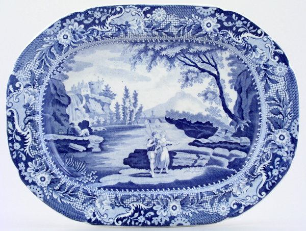 Platter small c1830